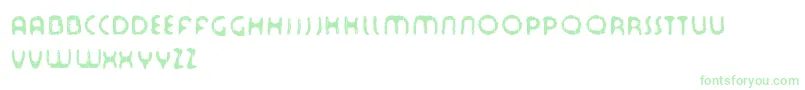 Tourdfnt Font – Green Fonts on White Background