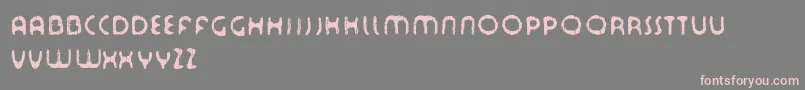 Tourdfnt Font – Pink Fonts on Gray Background