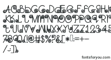 Skinnynavigator font – volumetric Fonts