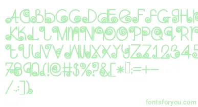 Skinnynavigator font – Green Fonts