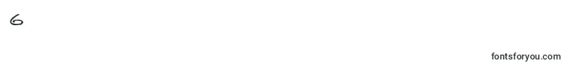 JenkinsKeepinItReal Font – Fonts for Digit 6