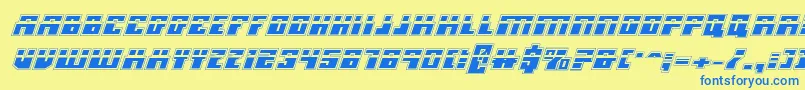Подробнее о шрифте MicronianLaserAcademyItalic Шрифт MicronianLaserAcademyItalic – синие шрифты на жёлтом фоне