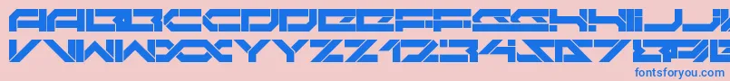 Lisätietoja DarktechLdr-fontista DarktechLdr-fontti – siniset fontit vaaleanpunaisella taustalla