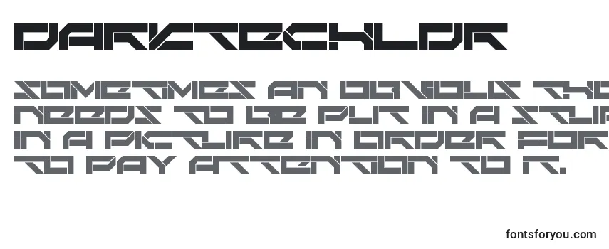 DarktechLdr Font