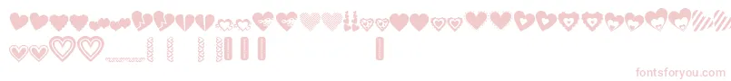 Подробнее о шрифте LovesDevine Шрифт LovesDevine – розовые шрифты