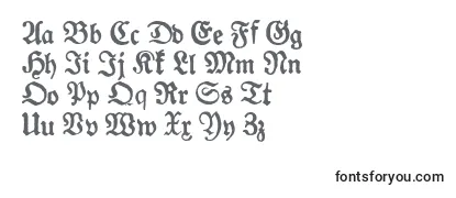 Review of the Gotyk Font