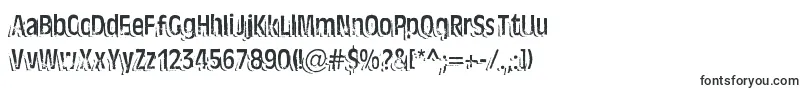 TenTonBallyhoo Font – Grunge Fonts