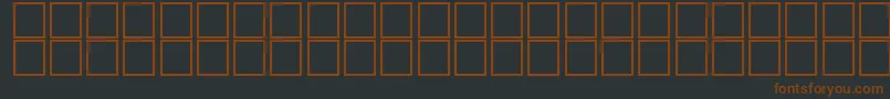 JaridahItalic Font – Brown Fonts on Black Background