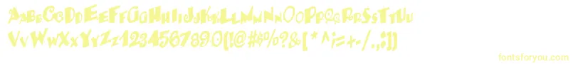 BackRegular Font – Yellow Fonts