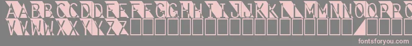 Fantomet2 Font – Pink Fonts on Gray Background