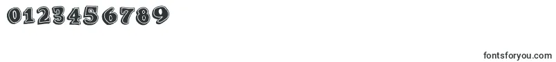 Ode2PasteUpHeavy Font – Fonts for Numbers and Digits