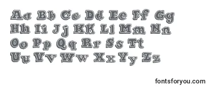 Ode2PasteUpHeavy Font
