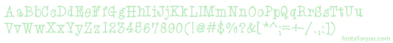 Eryxcartoon Font – Green Fonts