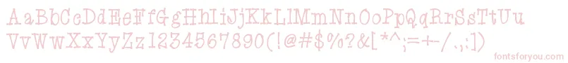 Eryxcartoon Font – Pink Fonts