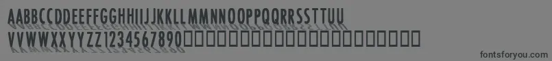 Подробнее о шрифте CffontshadingRegular Шрифт CffontshadingRegular – чёрные шрифты на сером фоне