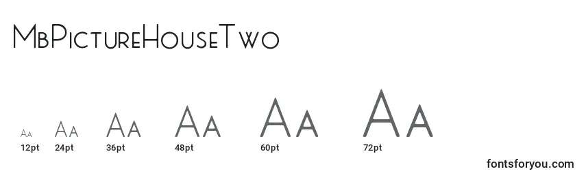 MbPictureHouseTwo Font Sizes