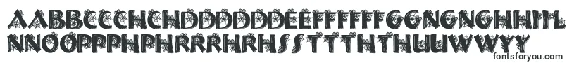 Czcionka HalloweenSpider – walijskie czcionki