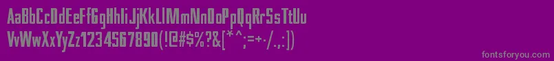 Weitere Informationen zur NesobritecdblRegular-Schriftart NesobritecdblRegular-Schriftart – Graue Schriften auf violettem Hintergrund