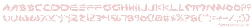 Protov2 Font – Pink Fonts on White Background