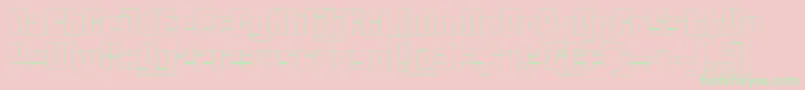 More about TutorOutline Font TutorOutline Font – Green Fonts on Pink Background
