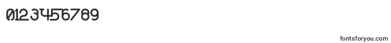 PowderworksBrk-Schriftart – Schriften für Zahlen und Nummern