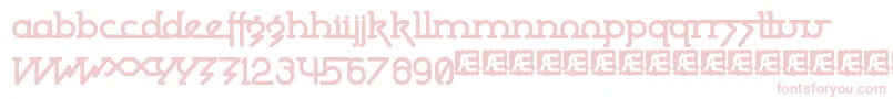 PowderworksBrk Font – Pink Fonts
