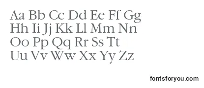 Обзор шрифта Garamondc