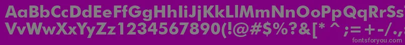 More about Tt0144m Font Tt0144m Font – Gray Fonts on Purple Background
