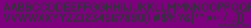 Więcej informacji o czcionce Track Czcionka Track – czarne czcionki na fioletowym tle