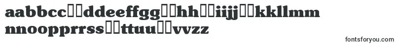 Fonte TypographersubwayBlack – fontes em esperanto