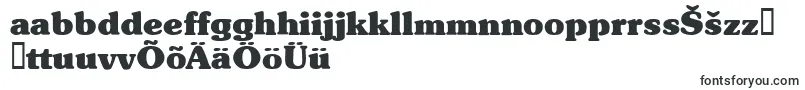 Czcionka TypographersubwayBlack – estońskie czcionki
