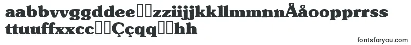 Czcionka TypographersubwayBlack – uzbeckie czcionki