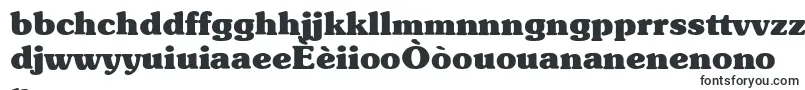 Czcionka TypographersubwayBlack – kreolskie czcionki