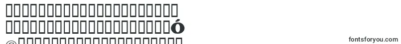 Fonte TypographersubwayBlack – fontes uigures