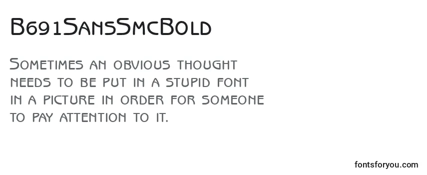 B691SansSmcBold-fontti