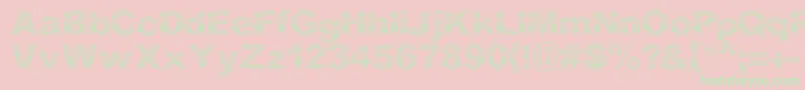 DccStripesNew Font – Green Fonts on Pink Background
