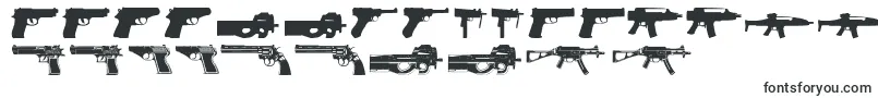 Czcionka Guns2 – TTF czcionki