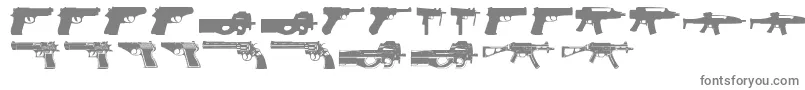 Guns2 Font – Gray Fonts