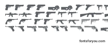 Шрифт Guns2