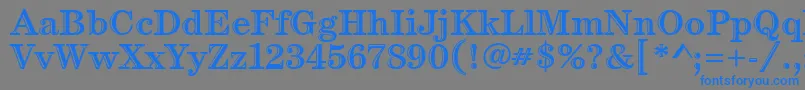 More about CenturyHandtooledItc Font CenturyHandtooledItc Font – Blue Fonts on Gray Background