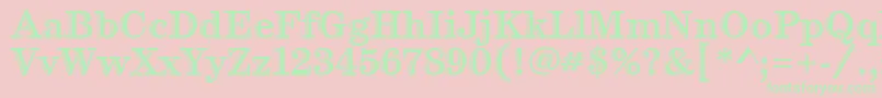 More about CenturyHandtooledItc Font CenturyHandtooledItc Font – Green Fonts on Pink Background