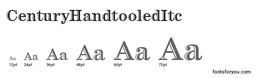 CenturyHandtooledItc Font Sizes