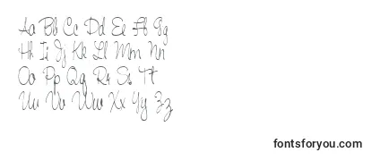 Handwriting53Regular フォントのレビュー