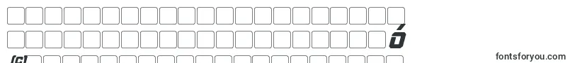 Czcionka CyberfallItalic – ujgurskie czcionki