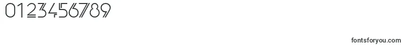 Edgeline Font – Fonts for Numbers and Digits