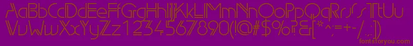 Más sobre la fuente Edgeline fuente Edgeline – Fuentes Marrones Sobre Fondo Morado