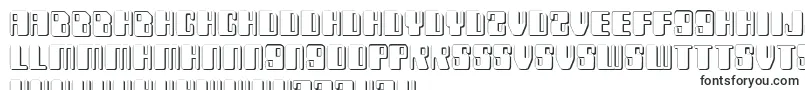 Шрифт Zyborgs3D – шона шрифты