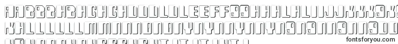 Шрифт Zyborgs3D – сесото шрифты
