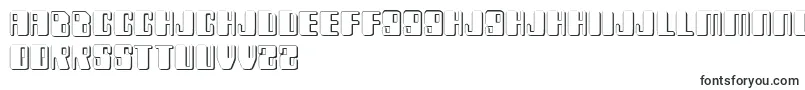Шрифт Zyborgs3D – корсиканские шрифты