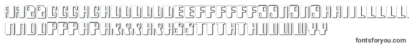 Шрифт Zyborgs3D – валлийские шрифты